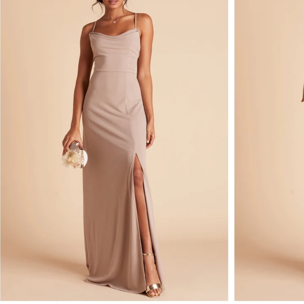 Birdy grey taupe ash bridesmaid dress